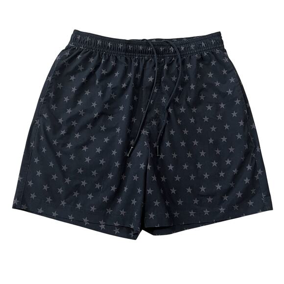 Chubbies Mens The Danger Zones 5.5” Shorts Black Stars Size Small - Picture 1 of 8